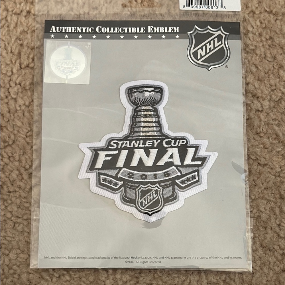 NHL 2016 Stanley Cup Final iron on Emblem